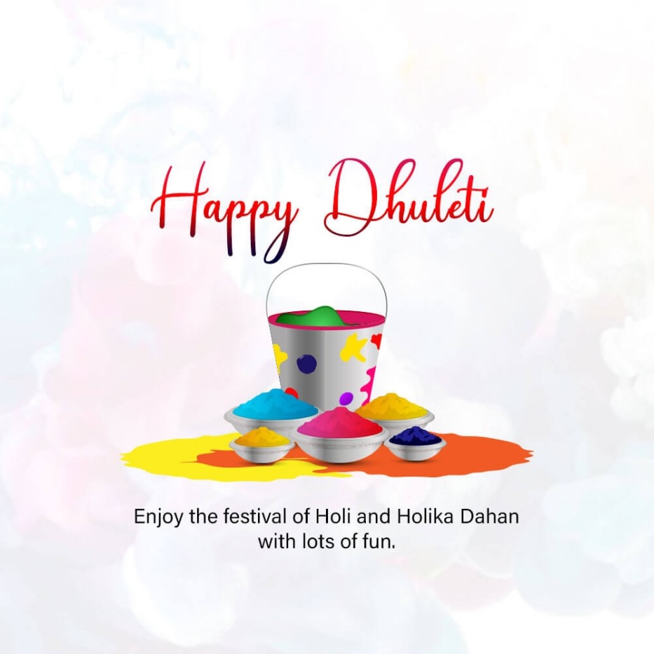 Happy Dhuleti: 25 March | Download Poster and Hd Images 8 Happy Dhuleti Instagram Post Download